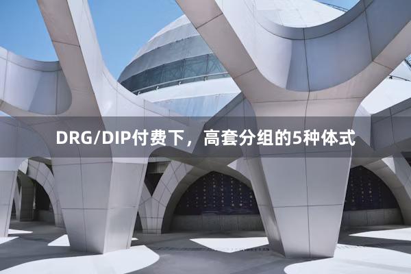 DRG/DIP付费下，高套分组的5种体式